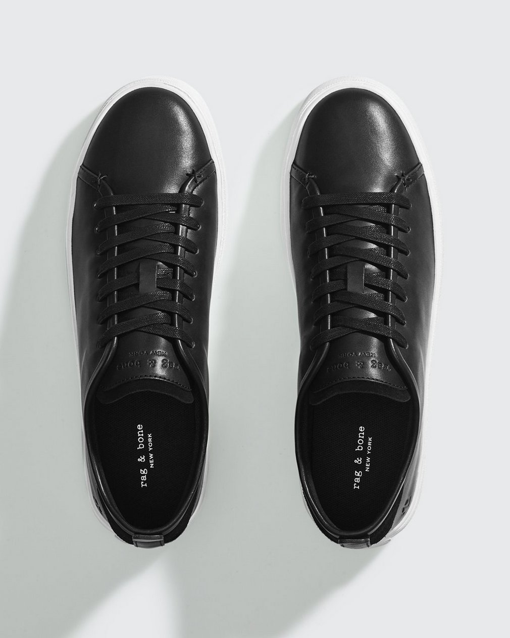 Perry Leather Sneaker Black - Image 5