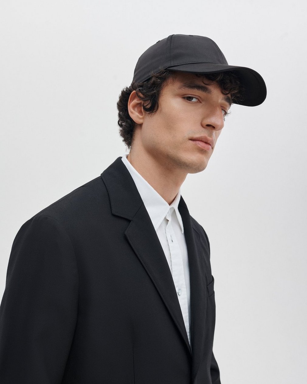 Miles Baseball Cap Black - Image 2