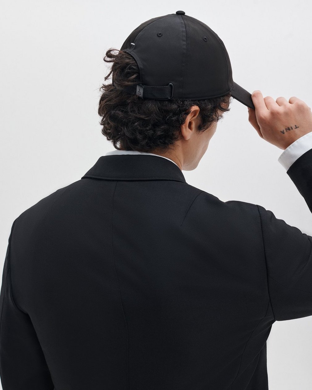 Miles Baseball Cap Black - Image 3
