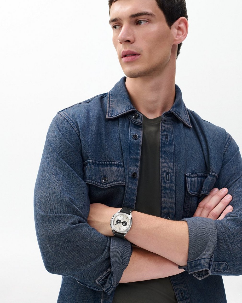 Bleeker Chronograph Watch, 42mm Black - Image 2