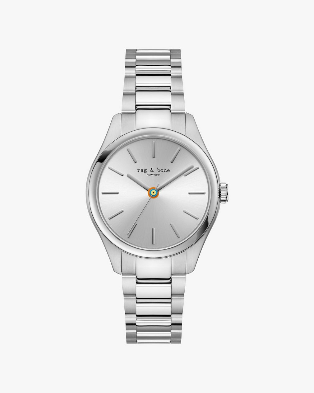 Dean Bracelet Watch, 38mm Silver