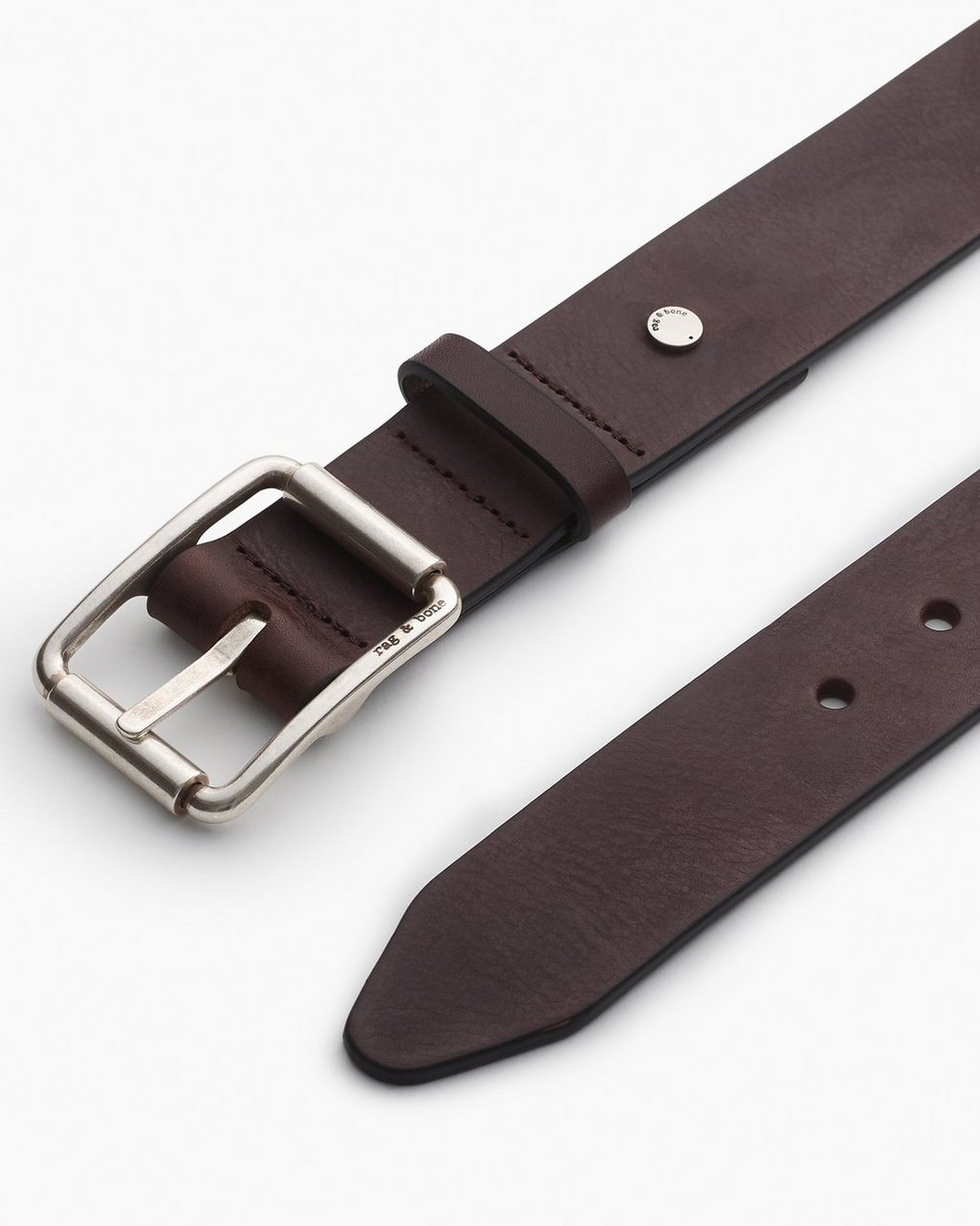 Evan Leather Belt Dark Espresso - Image 3