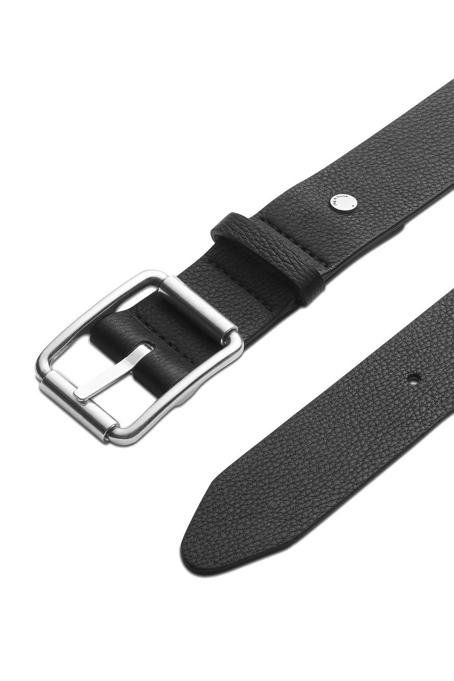 Evan Leather Belt Black - Image 3
