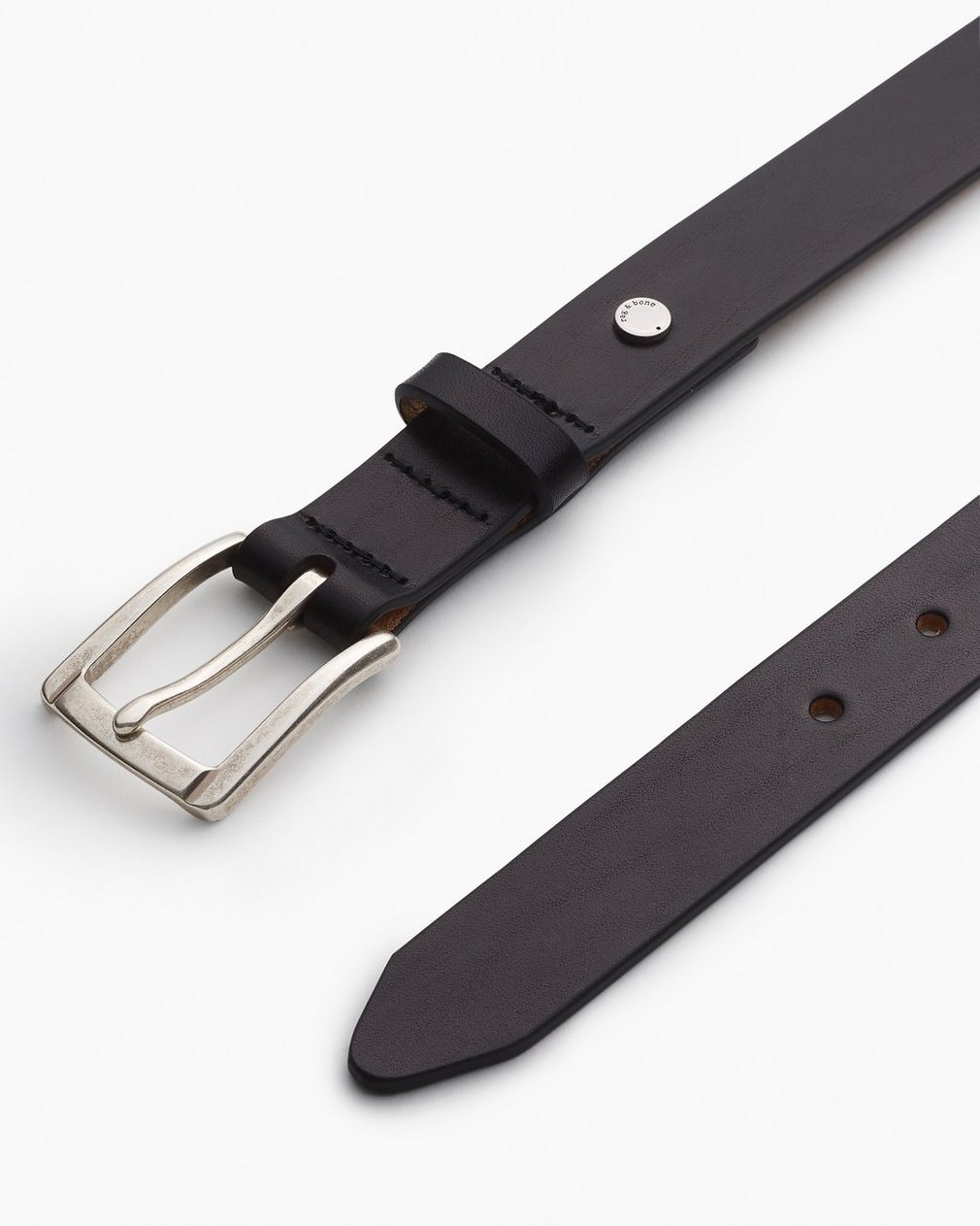 Logan Leather Belt Black - Image 3