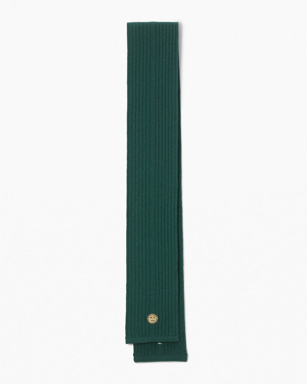 Sour Face Wool Scarf Pine Multi