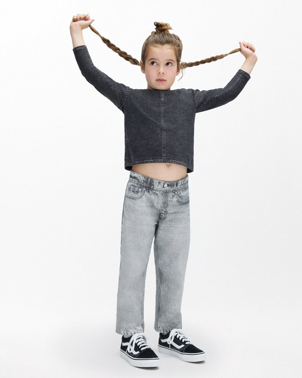 Mini Miramar Wide-Leg Pants Icy Grey