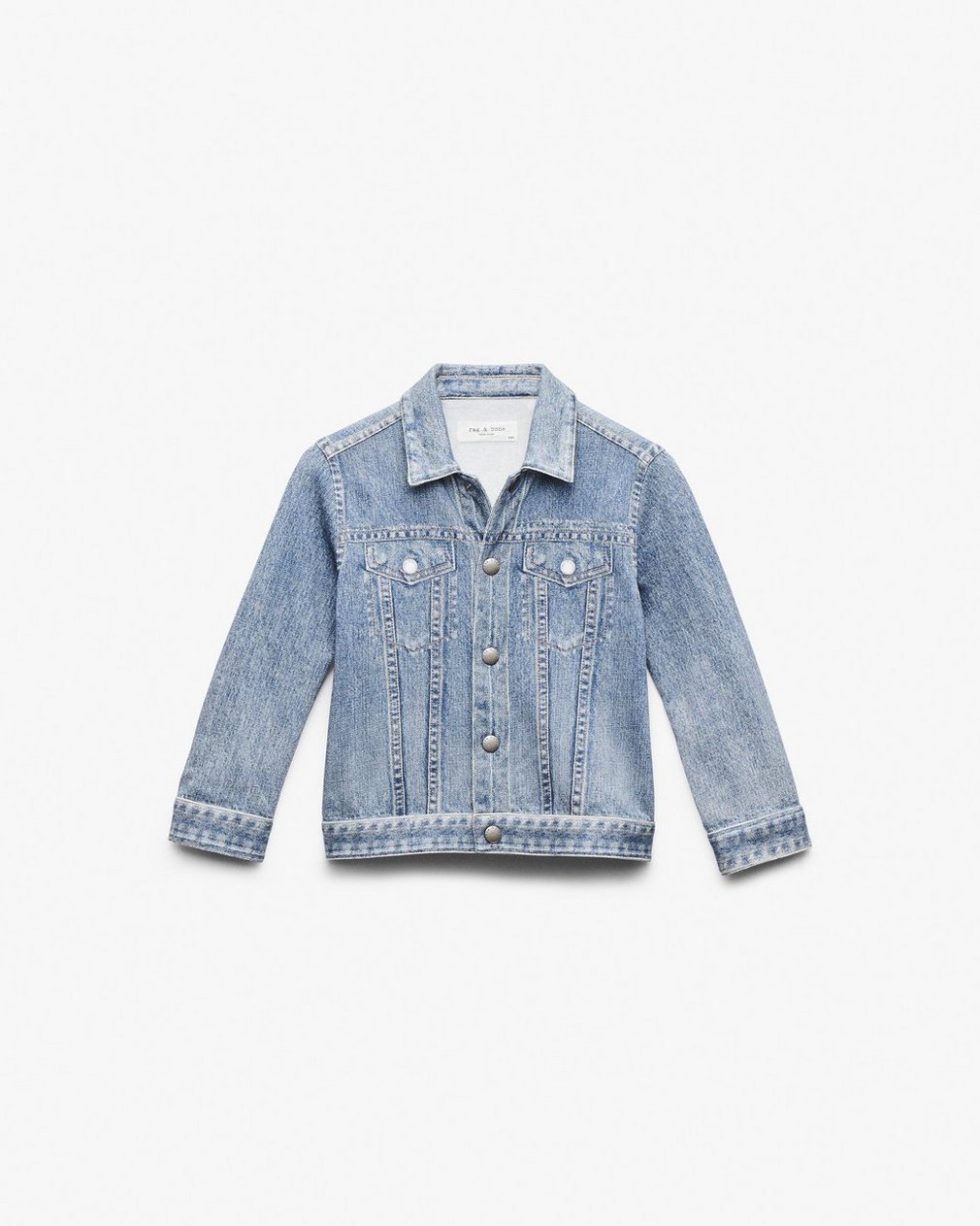 Mini Miramar Trucker Jacket Scarlet - Image 3