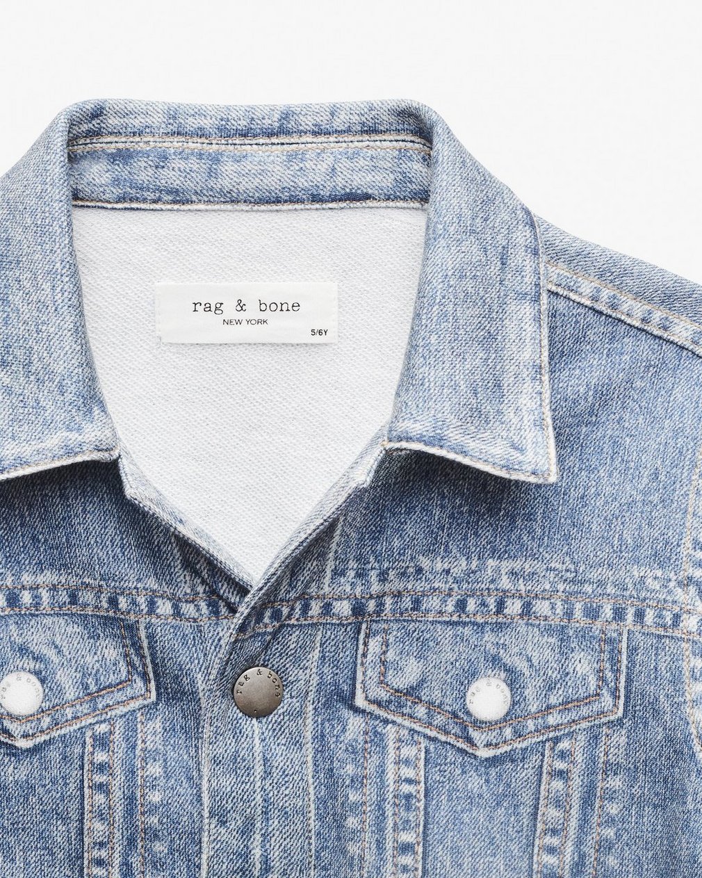 Mini Miramar Trucker Jacket Scarlet - Image 4